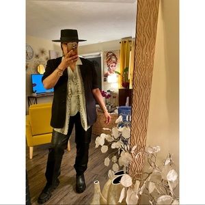 Vintage Top and Vest Combo